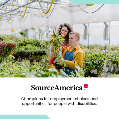 People working in greenhouse